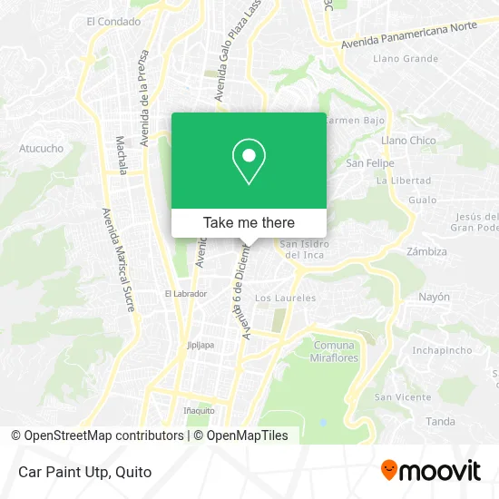 Car Paint Utp map