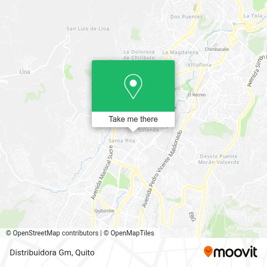 Distribuidora Gm map