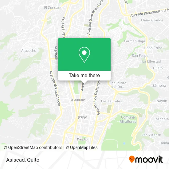 Asiscad map