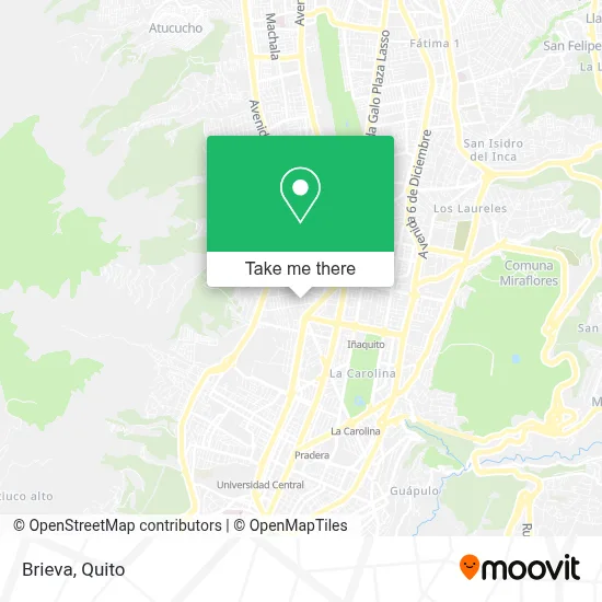 Brieva map