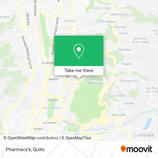 Pharmacy's map