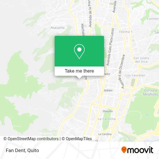 Fan Dent map