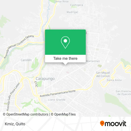 Kmiz map
