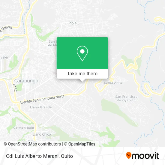 Cdi Luis Alberto Merani map