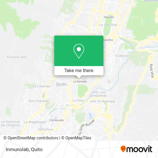 Inmunolab map