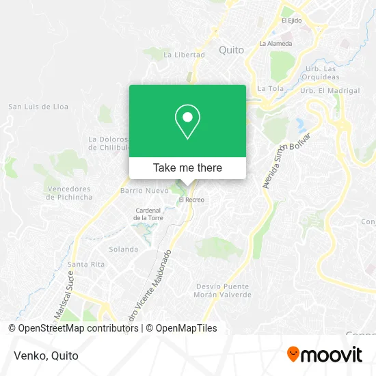 Venko map