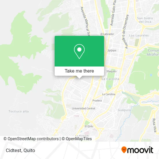 Cidtest map