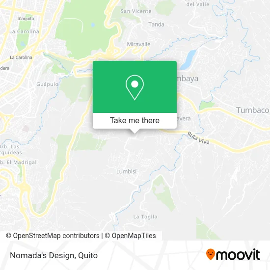Nomada's Design map