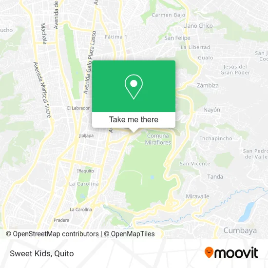 Sweet Kids map