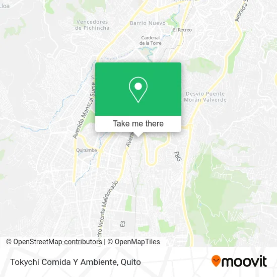 Tokychi Comida Y Ambiente map