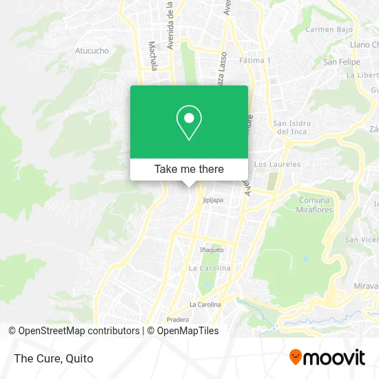 The Cure map