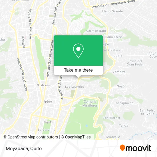 Moyabaca map
