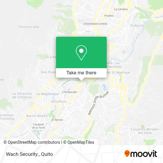 Wach Security. map