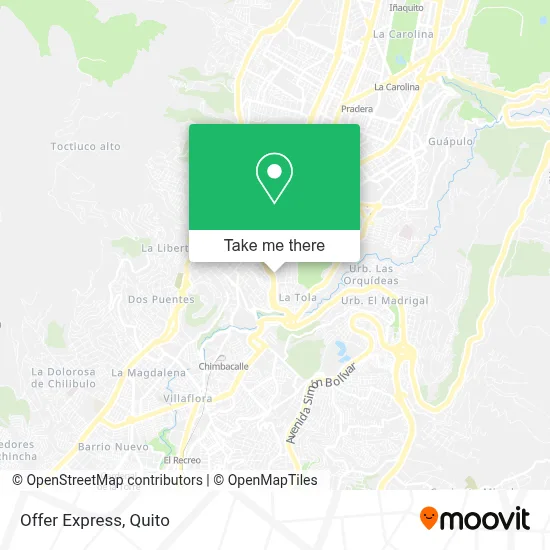 Offer Express map