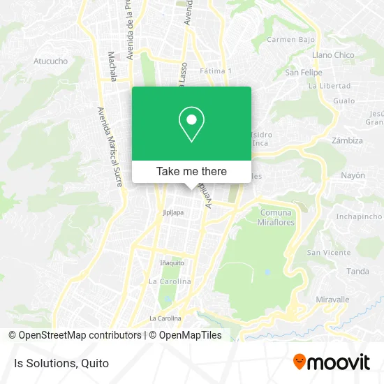 Is Solutions map