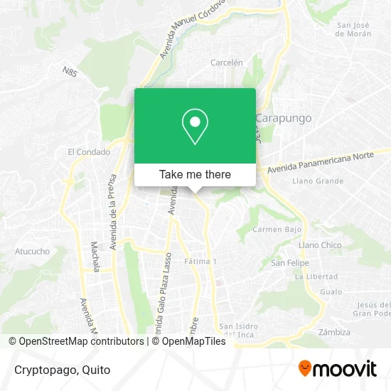 Cryptopago map