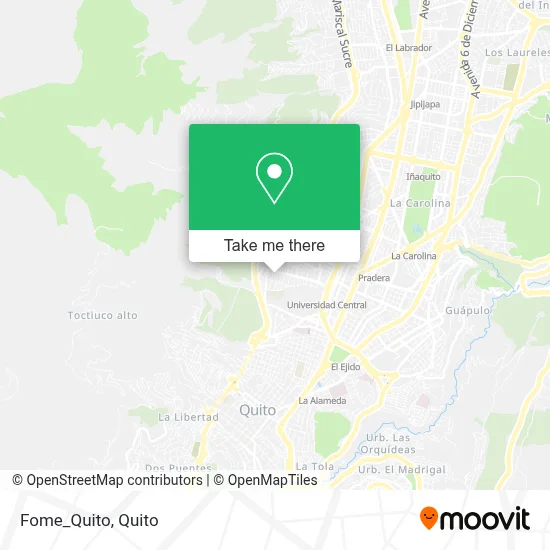 Fome_Quito map