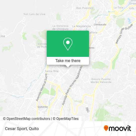 Cesar Sport map