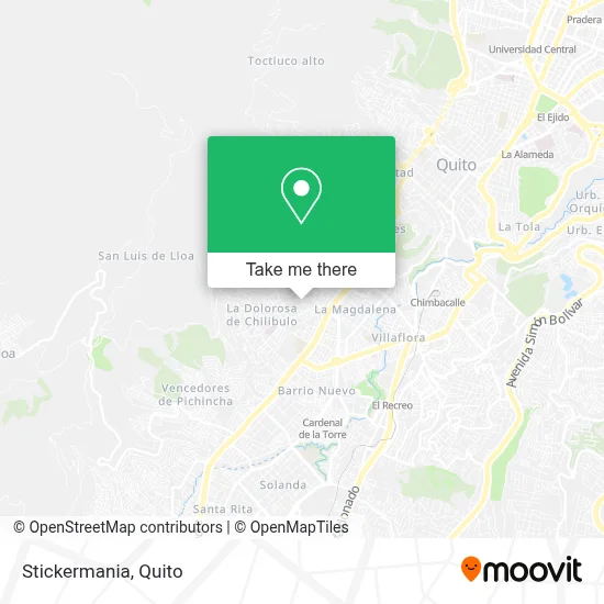 Stickermania map