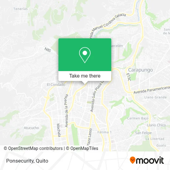 Ponsecurity map