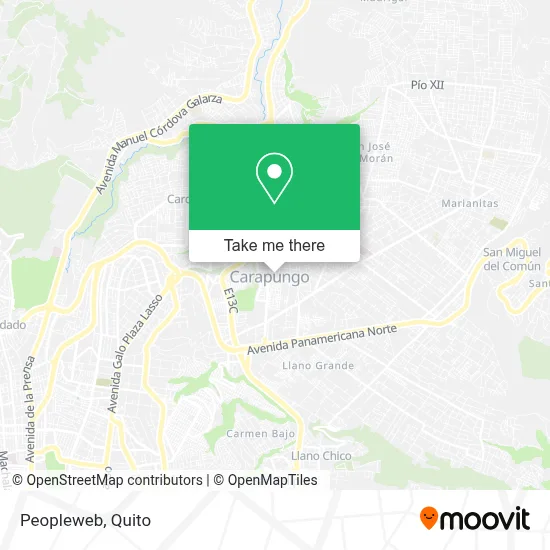 Peopleweb map