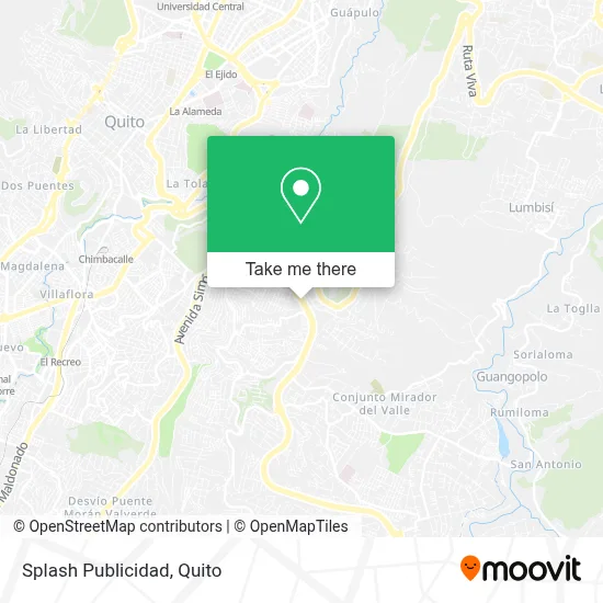 Splash Publicidad map