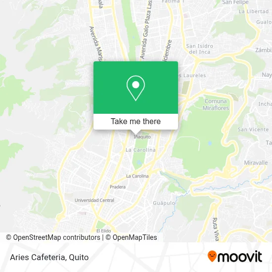 Aries Cafeteria map