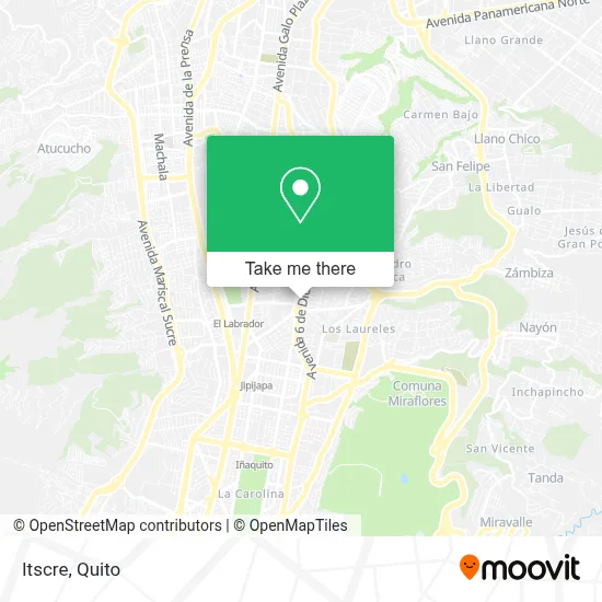 Itscre map