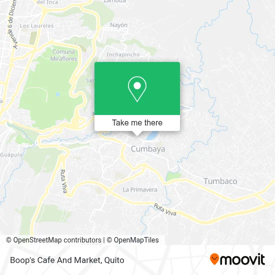 Boop's Cafe And Market map