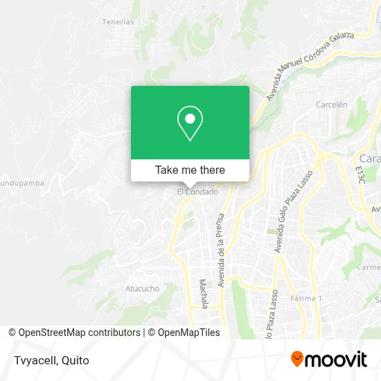 Tvyacell map