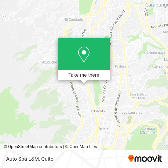 Auto Spa L&M map
