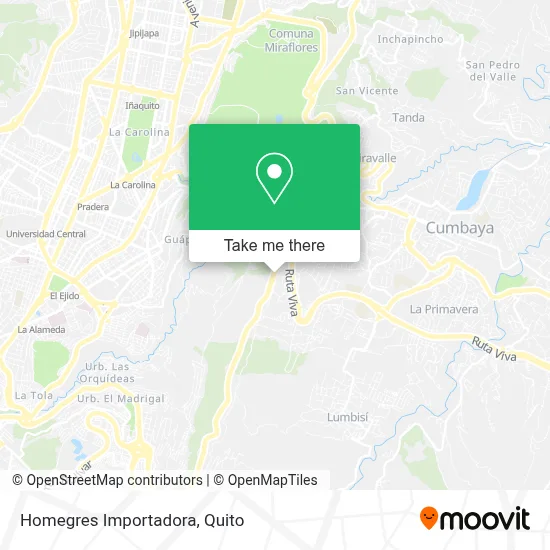 Homegres Importadora map