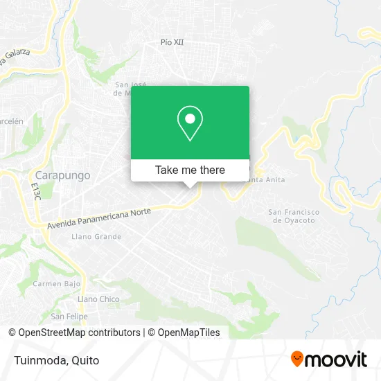 Tuinmoda map