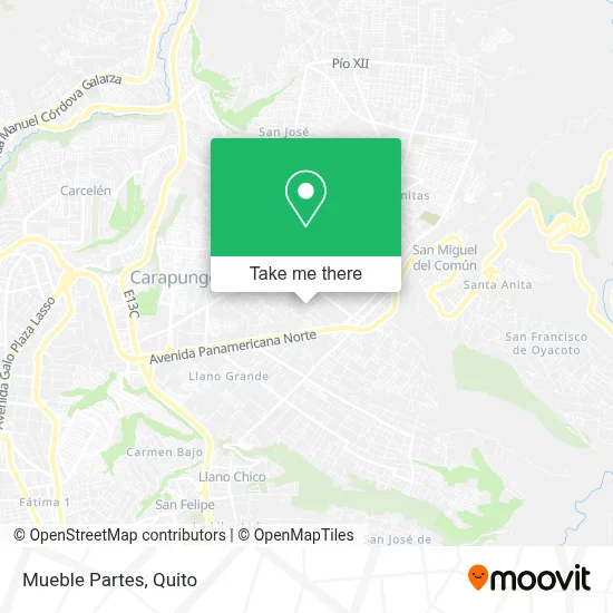 Mueble Partes map