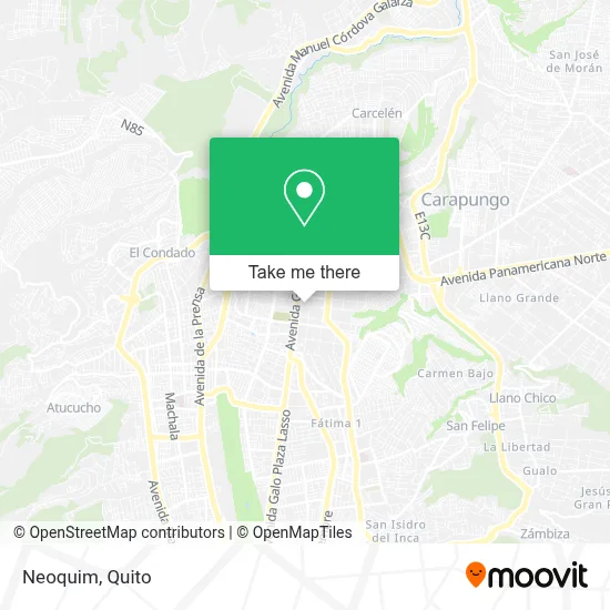 Neoquim map