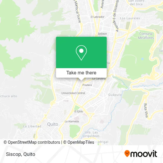 Siscop map