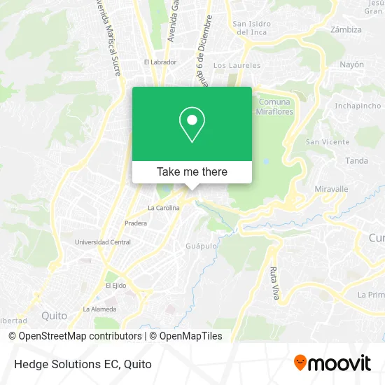 Hedge Solutions EC map