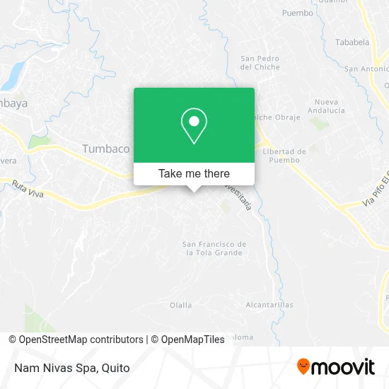 Nam Nivas Spa map