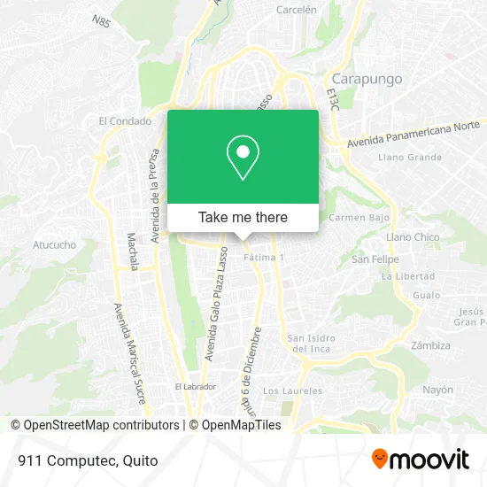 911 Computec map