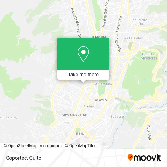 Soportec map