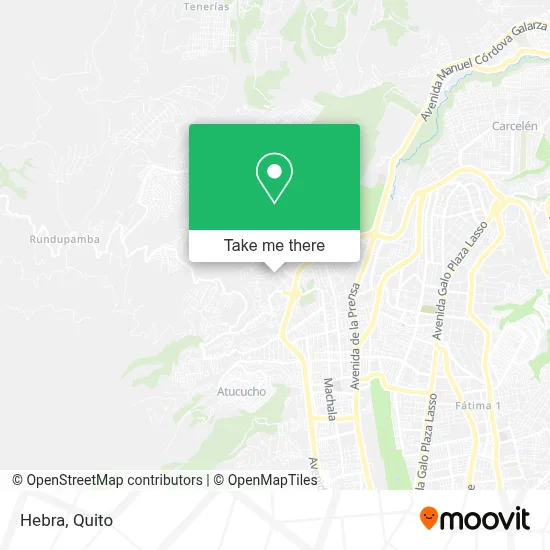 Hebra map