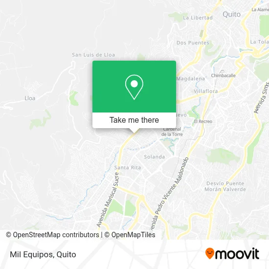Mil Equipos map