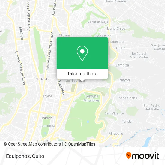 Equipphos map