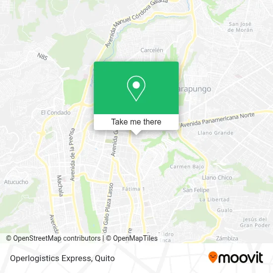 Operlogistics Express map