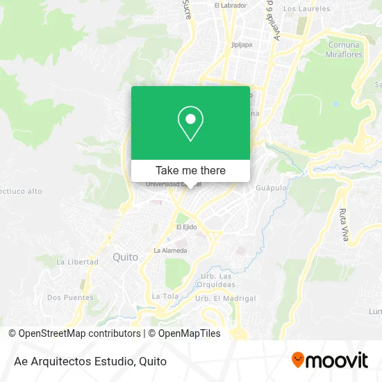 Ae Arquitectos Estudio map