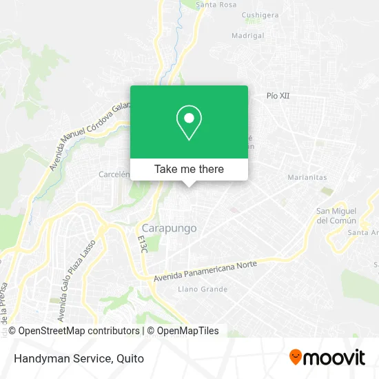 Handyman Service map