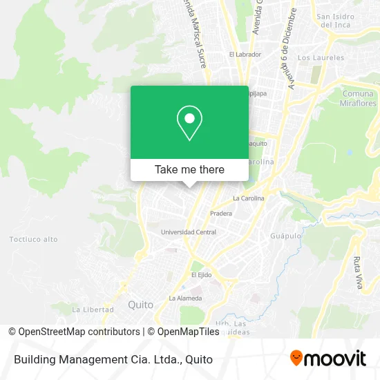 Building Management Cia. Ltda. map