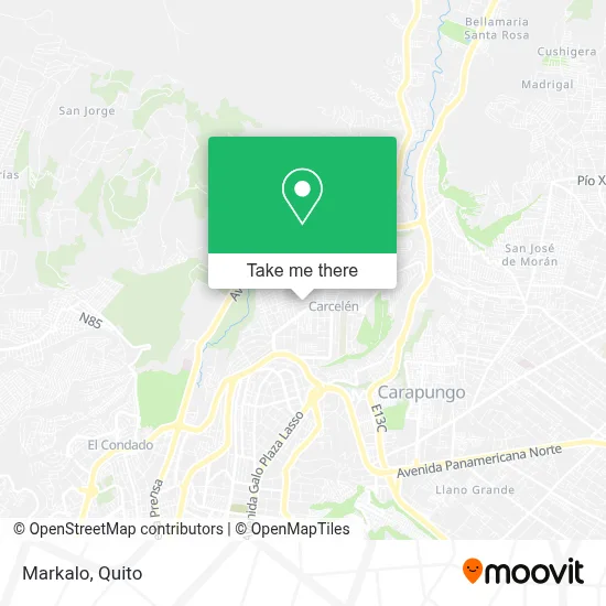 Markalo map