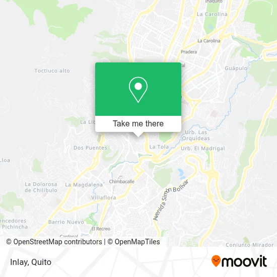 Inlay map
