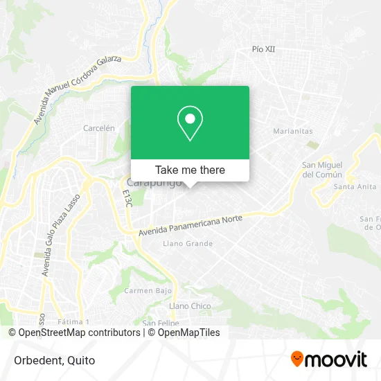 Orbedent map